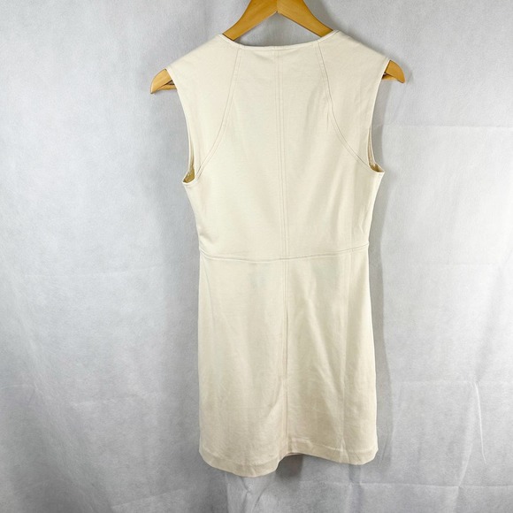 Everlane The '90s Mini Dress size Small Beige - Picture 3 of 11
